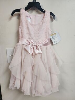 Bonnie Jean Little Girls Cascade Ruffle Social Party Dress 3T